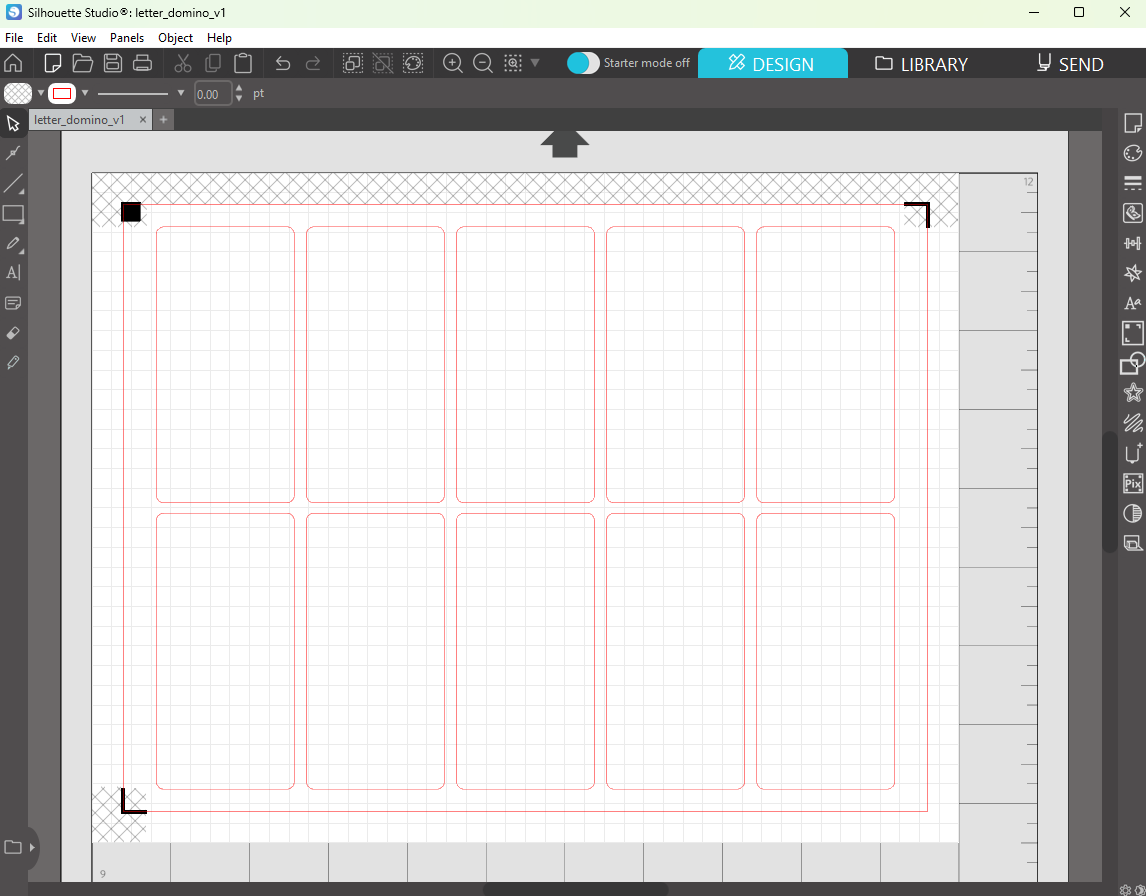 Cutting template