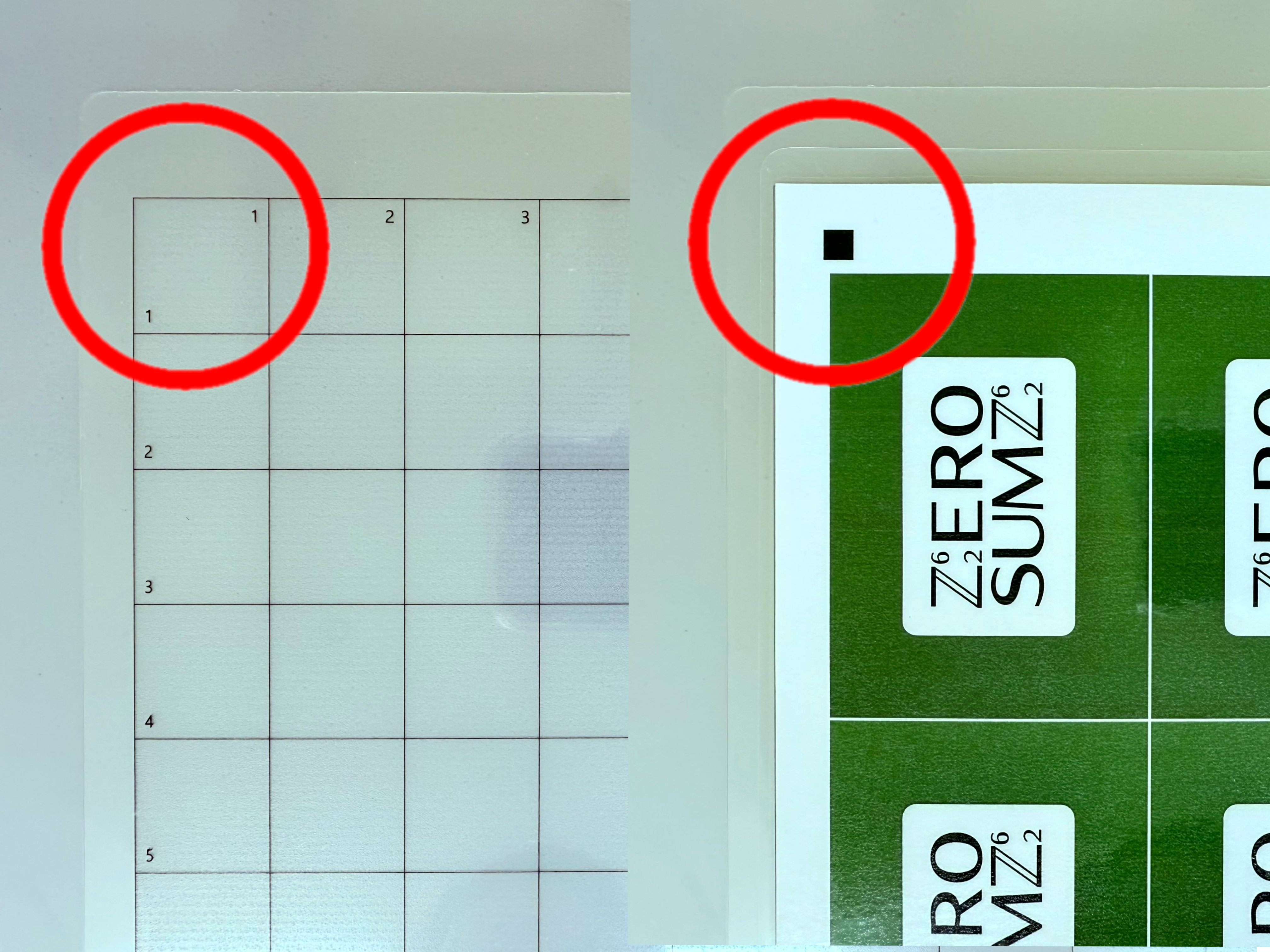Sheet alignment