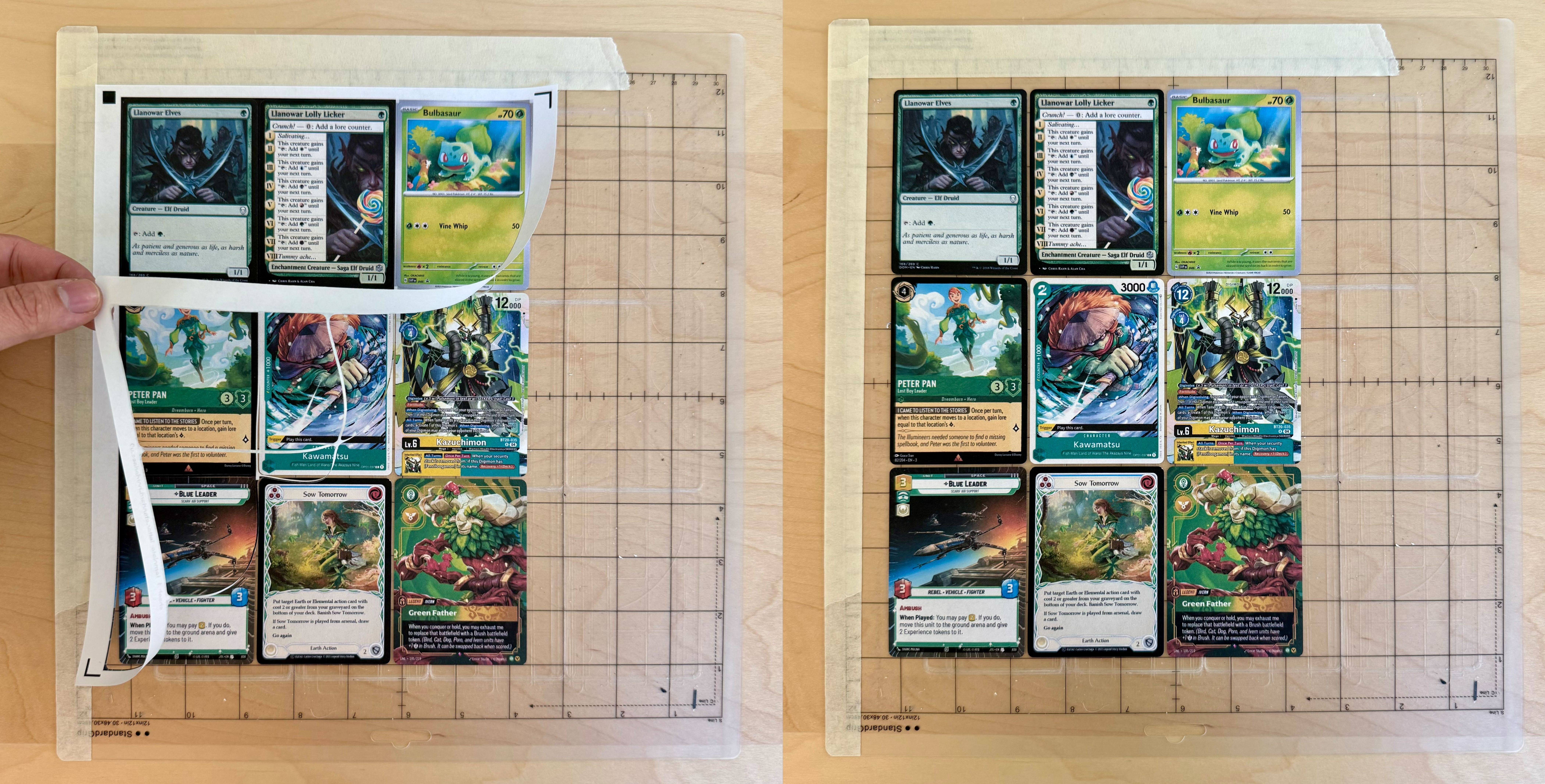 Borderless completed