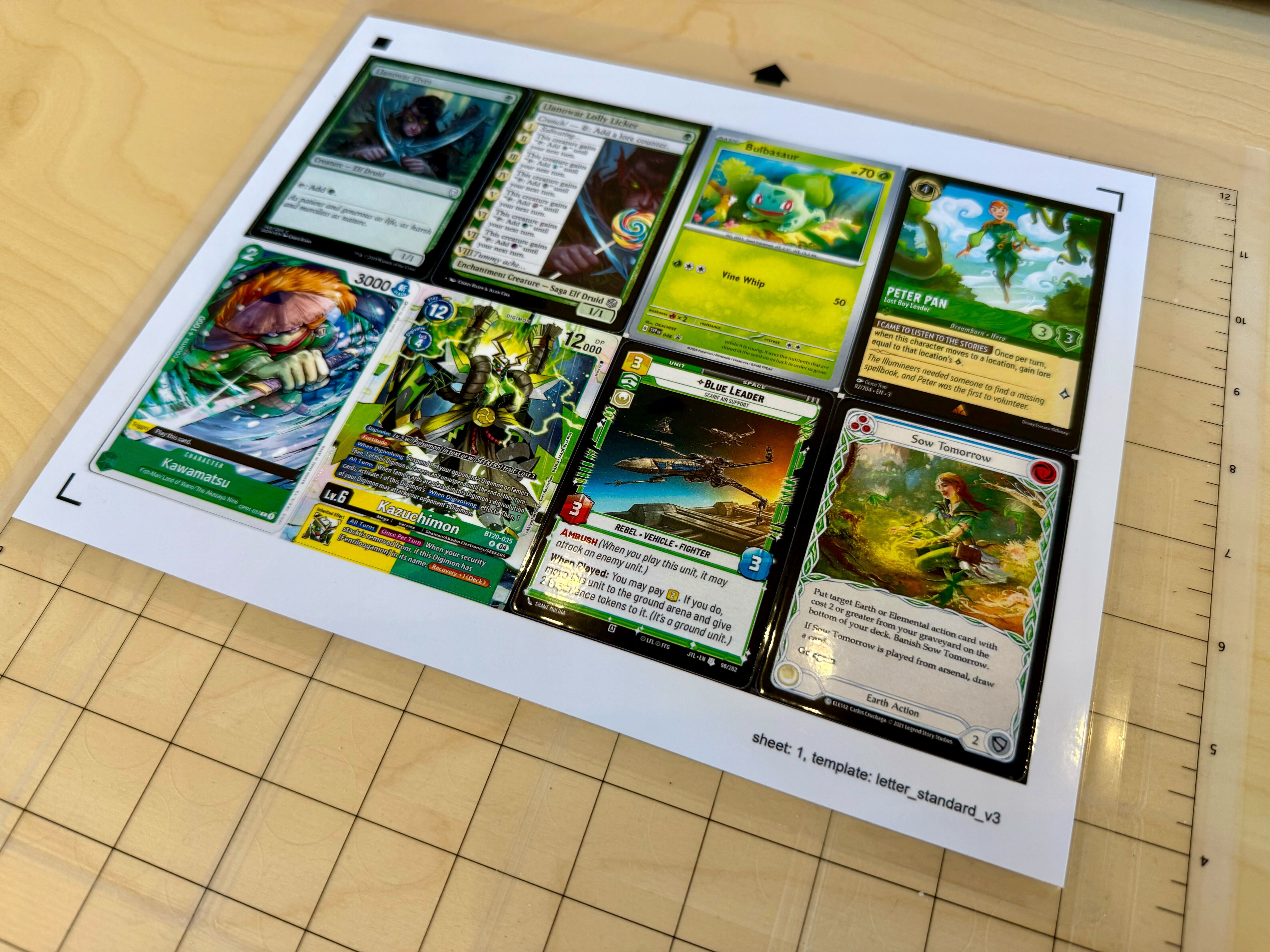 Cut cards